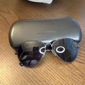 Banana Republic Dark Aviator Sunglasses